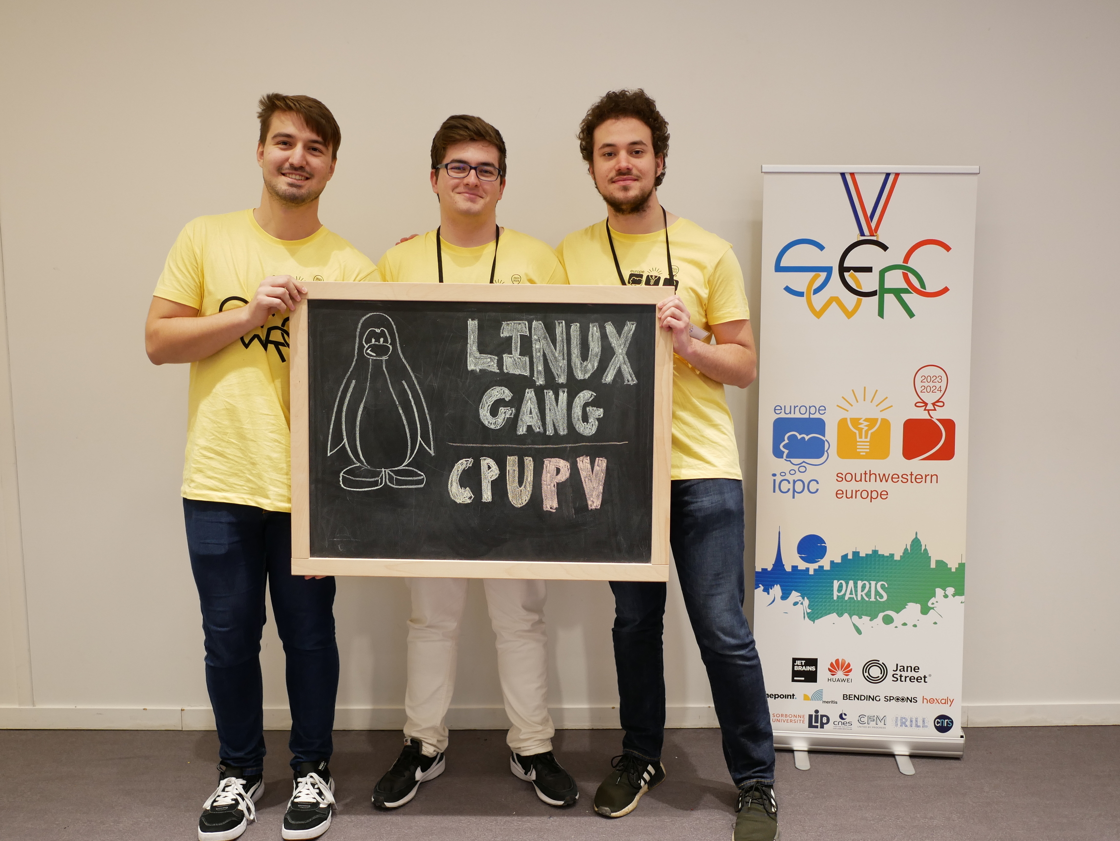 Picture of team Linux Gang