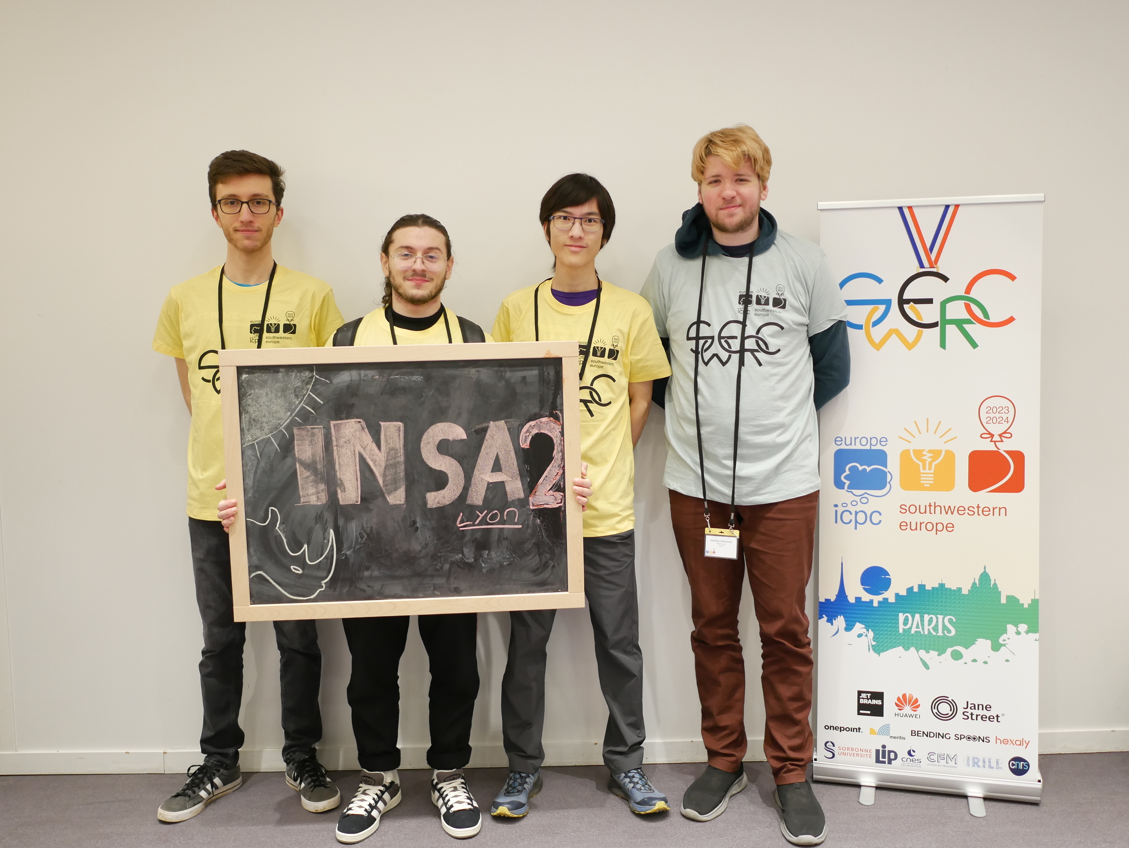 Picture of team INSA 2