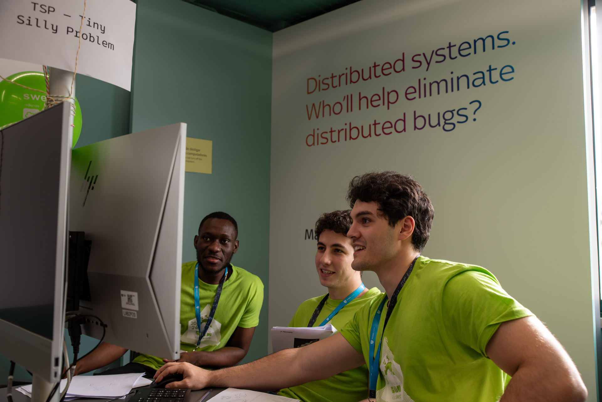 Picture of team TSP — Tiny Silly Problem