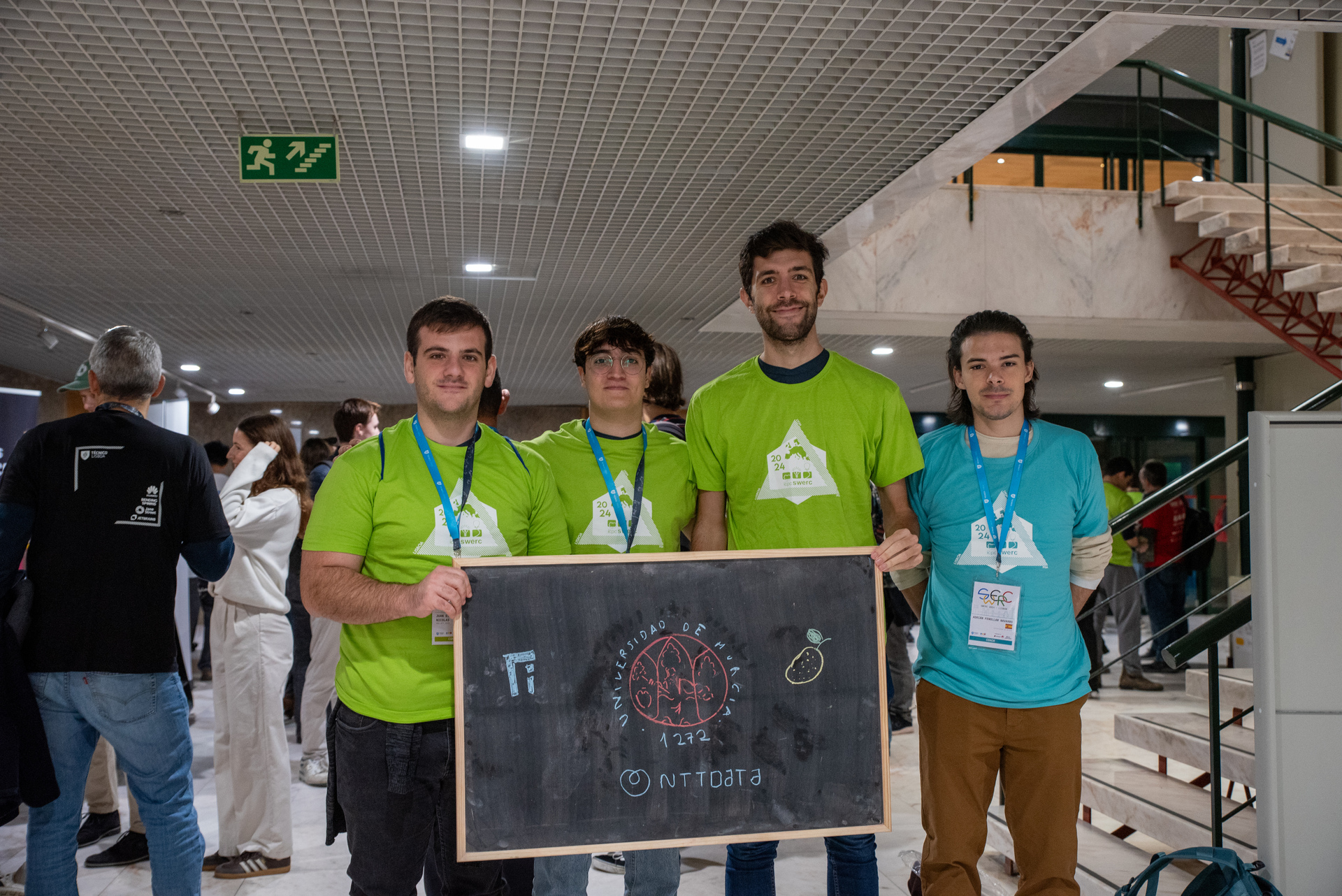 Picture of team UMU-NTT Data