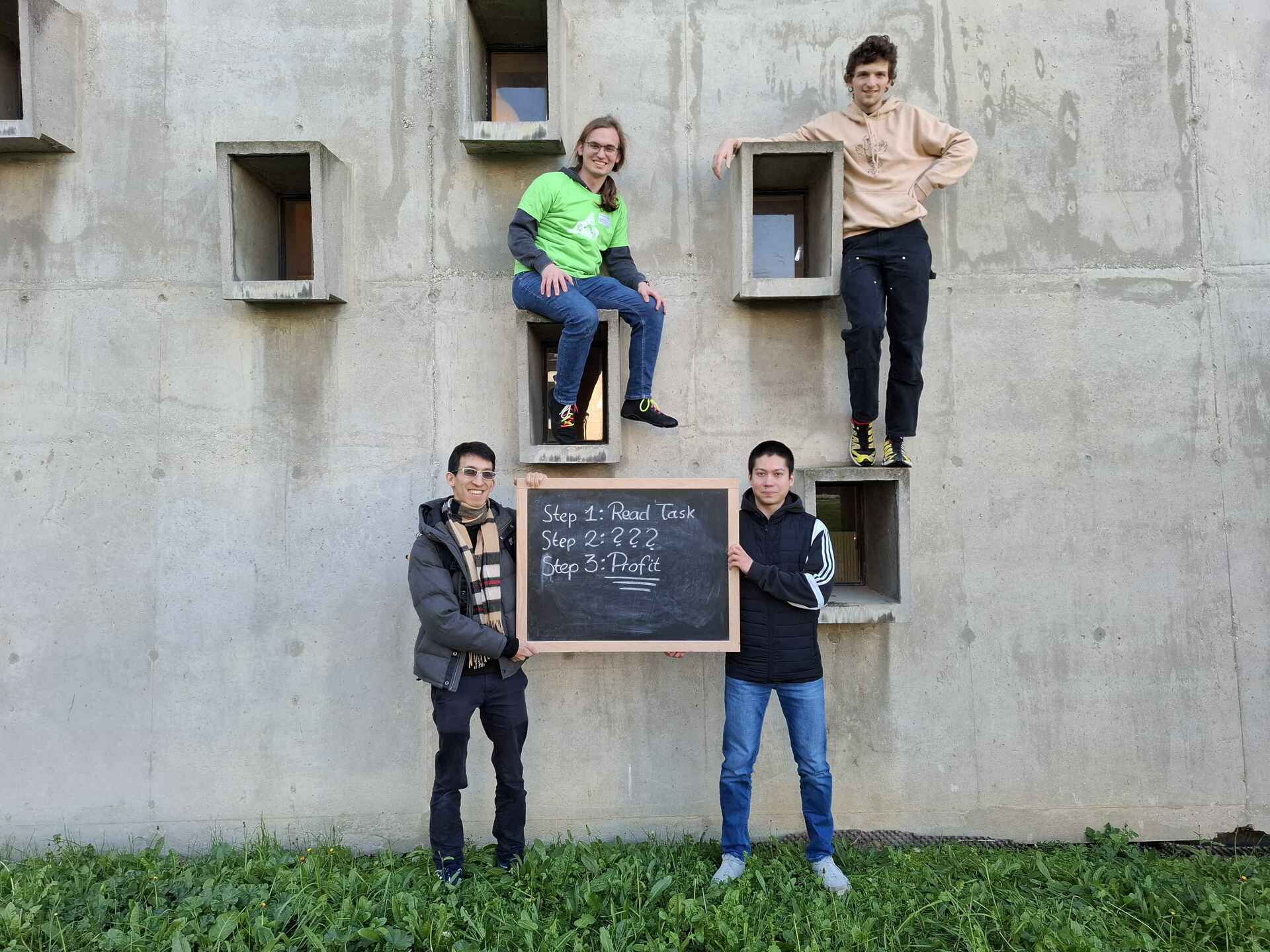 Picture of team Expect No Semblance of Programming Skills