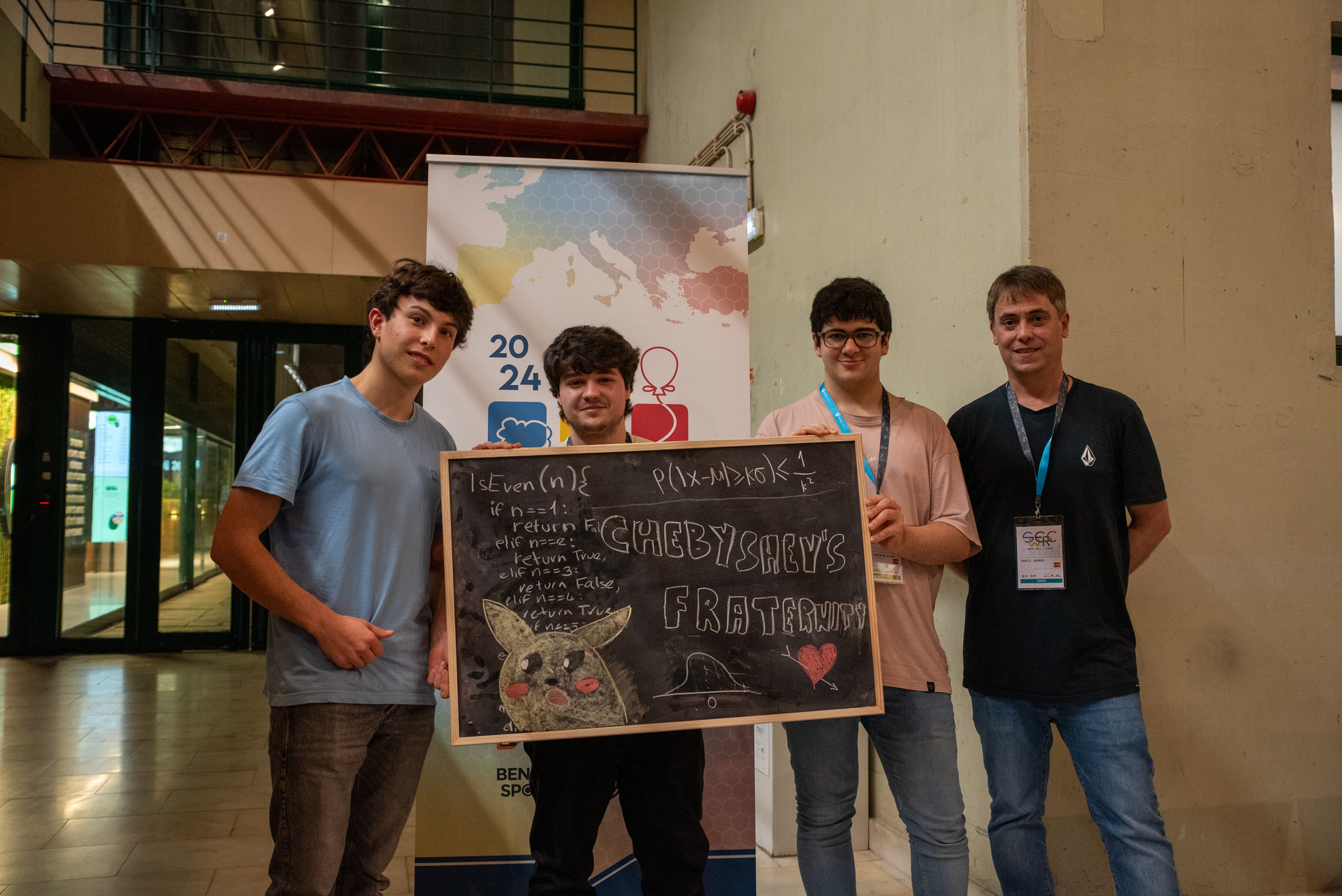 Picture of team Chebyshev's fraternity