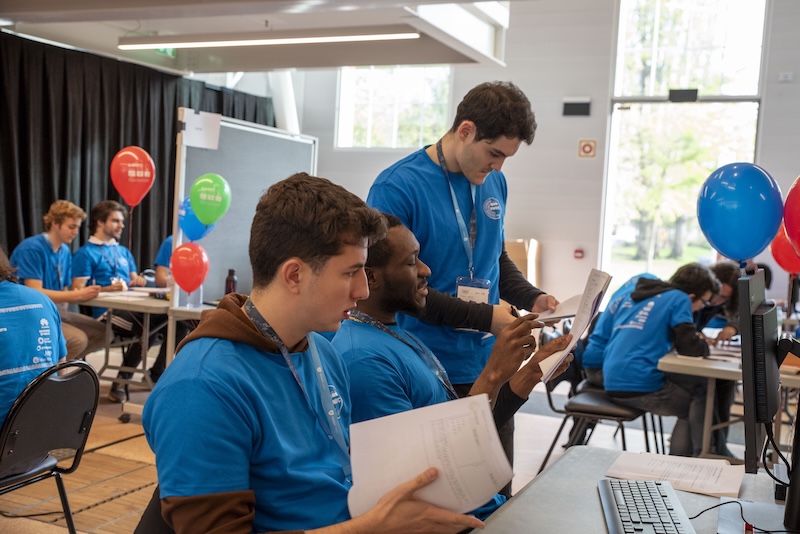 Picture of team TSP — Tiny Silly Problem